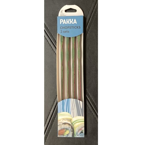 *NIB* Rainbow Pakka Wood Chopsticks - Picture 1 of 4